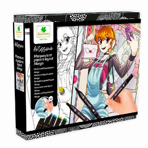 Papier Markers Sycamore Manga Meisje