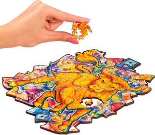 Unidragon Wooden Puzzle Prosperous Bull King Size