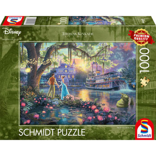 Disney Dreams De prinses en de kikker, 1000 stukjes - Puzzel