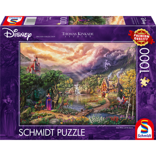 Disney, Sneeuwwitje en de koningin,1000 stukjes - Puzzel