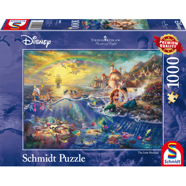Disney Kleine Zeemeermin, Ariël, 1000 stukjes - Puzzel