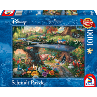 Disney Alice in Wonderland, 1000 stukjes - Puzzel