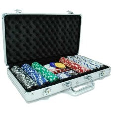 Poker-koffer Alu.300 Dice-Fisches 11 gr.HOT