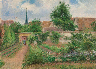 Vegetable Garden Overcast Morning Eragny Jigsaw puzzle - De Dondersteen