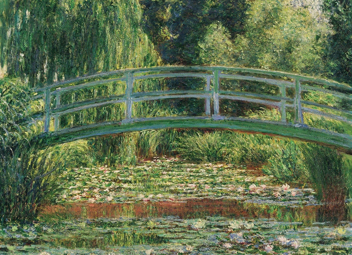 The Japanese Footbridge Jigsaw puzzle