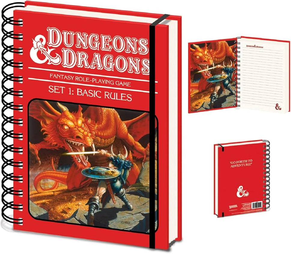 Dungeons & Dragons Basic Rules - A5 Notitieboek