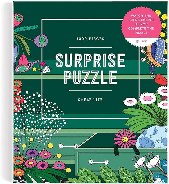 Shelf life 1000 piece surprise puzzle
