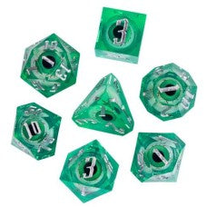 Dobbelst.Set Oog Liquid Groen brick