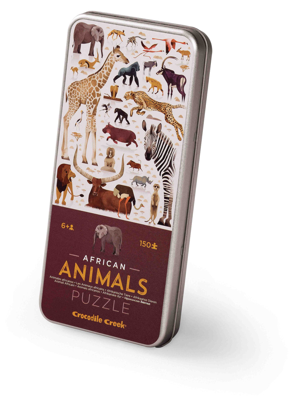 Tin Puzzle/African Animals (150)