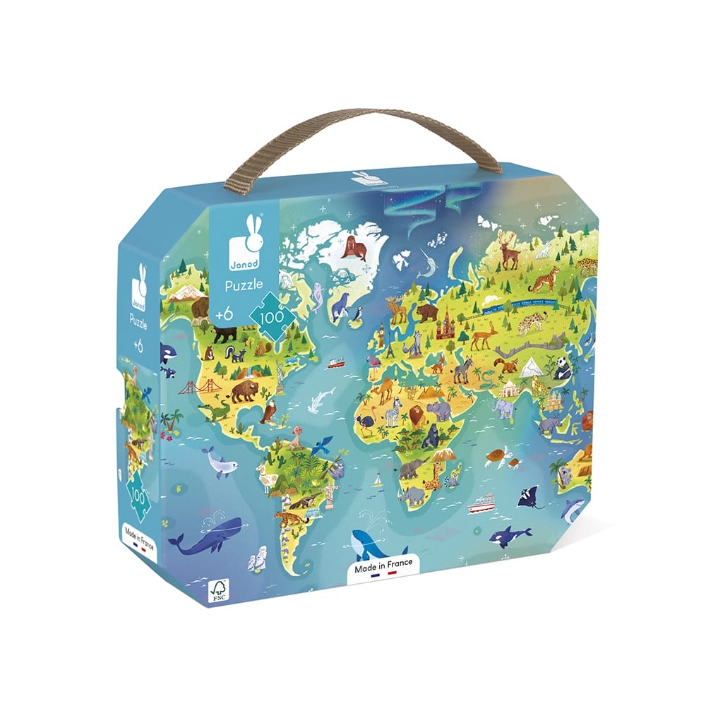Janod Puzzel – Aarde
