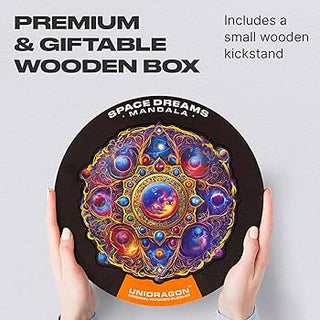 Unidragon Wooden Puzzle Mandala SPACE DREAMS King Size