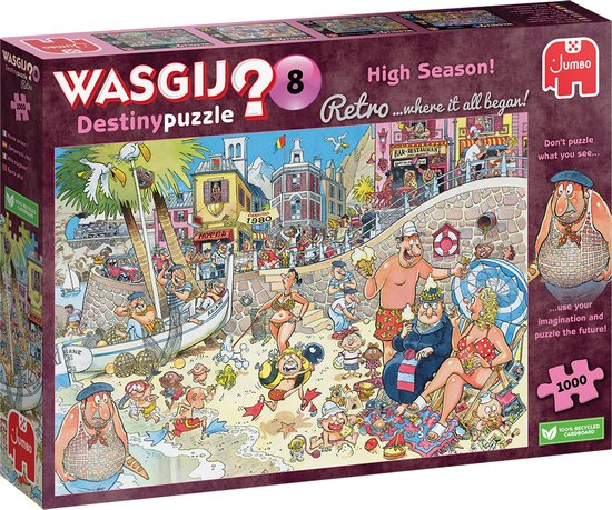 Wasgij Retro Destiny 8 - Hoogseizoen! (1000) - De Dondersteen