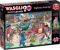 Wasgij Destiny 21 - Je Geld of je Rijbewijs! (1000) - De Dondersteen