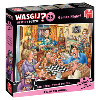Wasgij Destiny 25 – Spelletjesavond (1000)