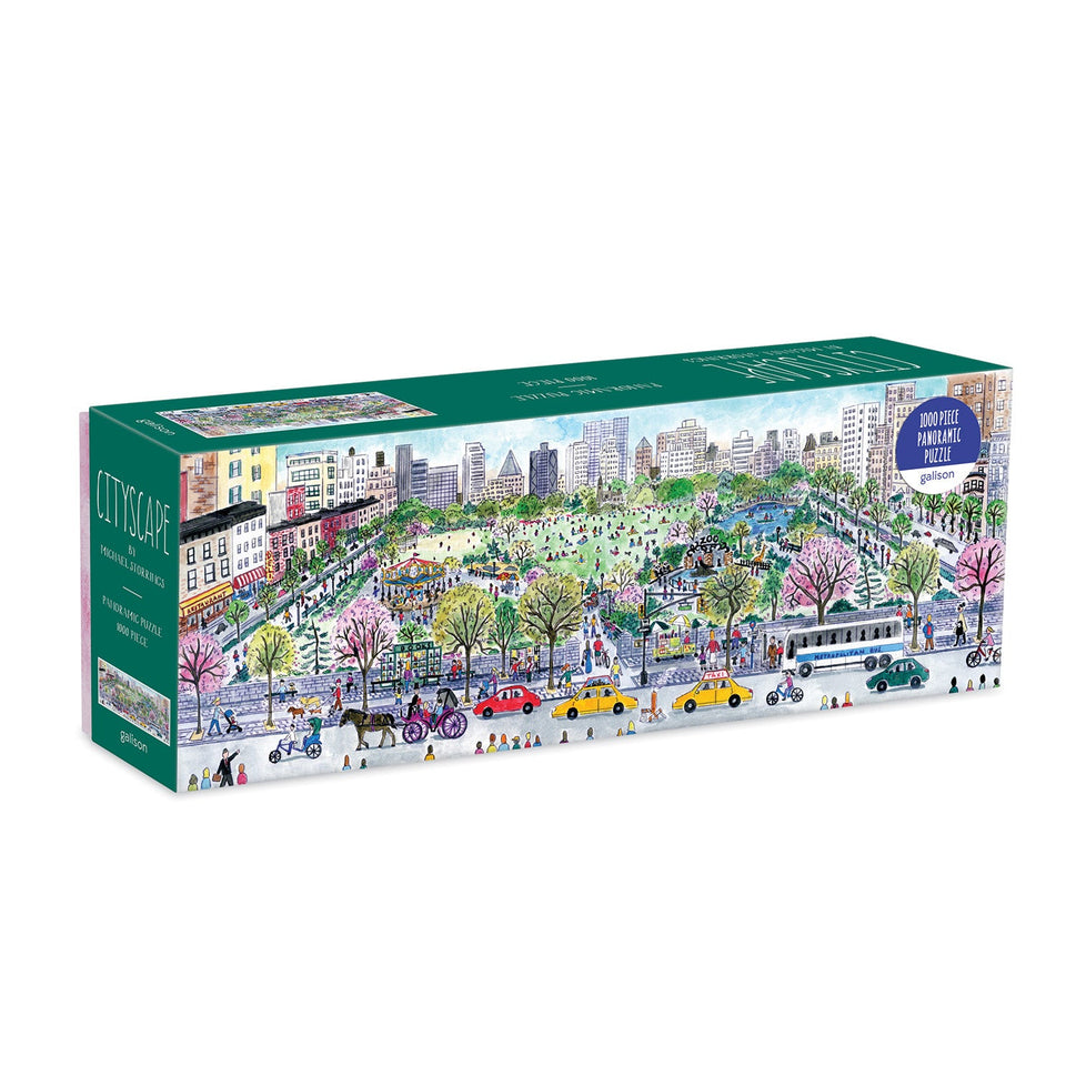 Michael Storrings Cityscape – Panoramische Puzzel 1000 Stukjes | Jigsaw Products