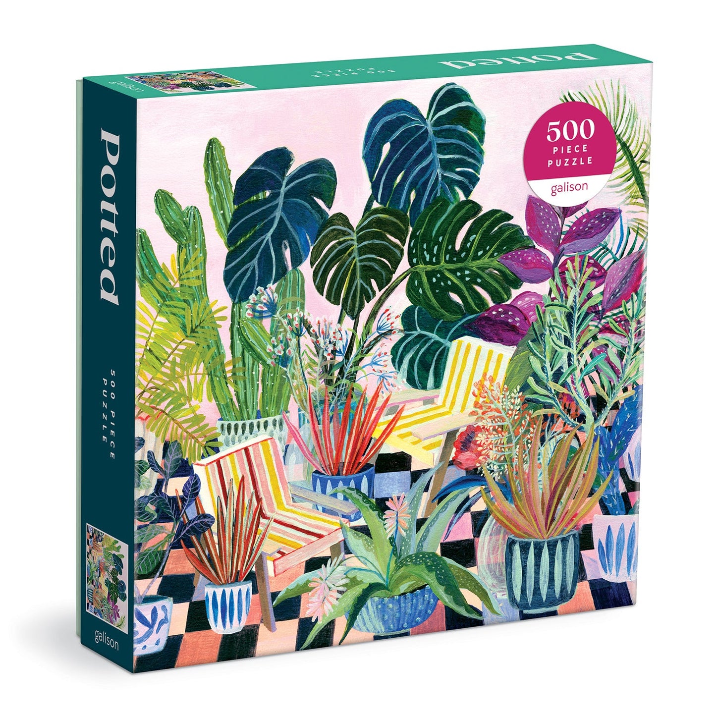 Potted – 500 Stukjes Legpuzzel | Plantenpuzzel van Jigsaw Products