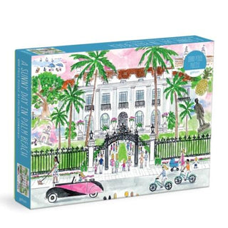 A sunny day in palm beach - jigsaw puzzle