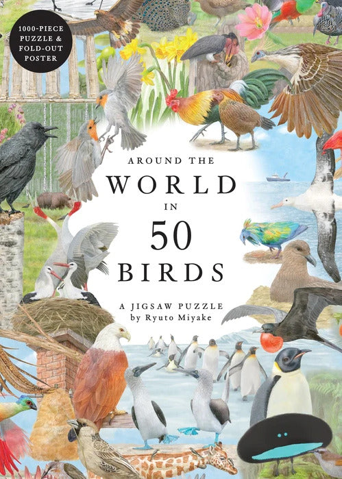 Around the World in 50 Birds / druk 1