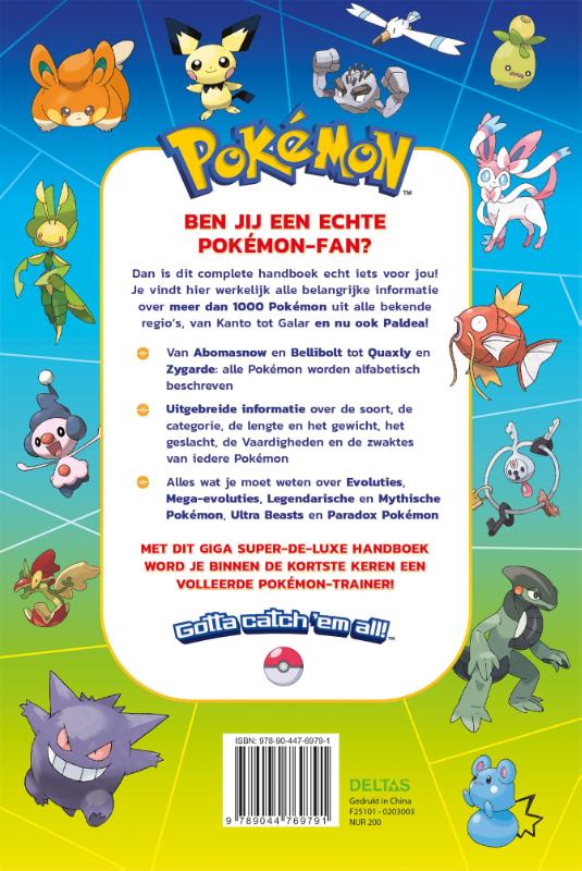 Pokémon - Het giga super de luxe handboek