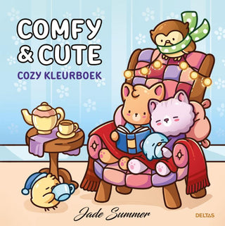 Comfy & Cute - Cozy kleurboek
