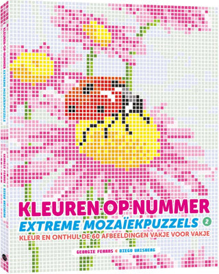 Kleuren-op-nummer: extreme mozaïekpuzzels - De Dondersteen