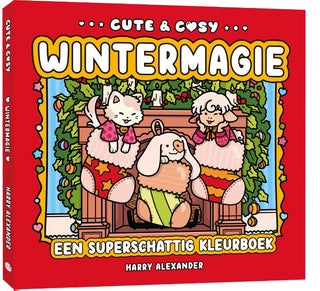 Wintermagie kleurboek