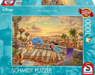 Disney, Jasmine dancing in the desert (1000) - De Dondersteen