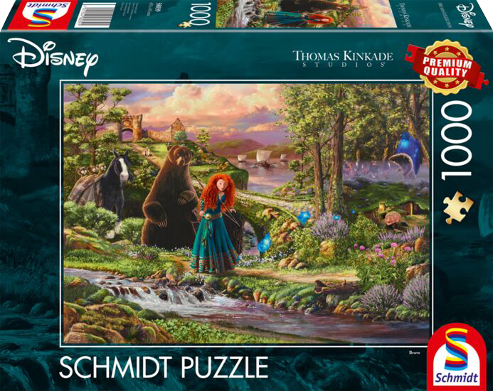 Disney, Brave, Merida, 1000 stukjes - De Dondersteen