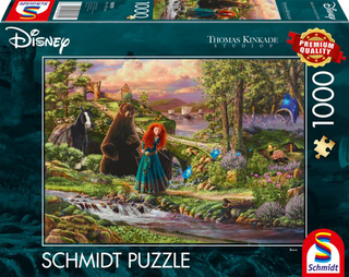 Disney, Brave, Merida, 1000 stukjes - De Dondersteen