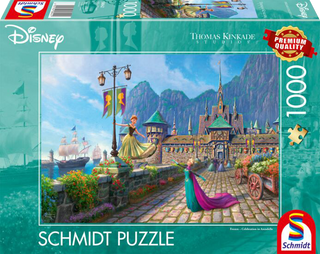 Disney, Frozen, Celebrating in Arendelle, 1000 stukjes - De Dondersteen