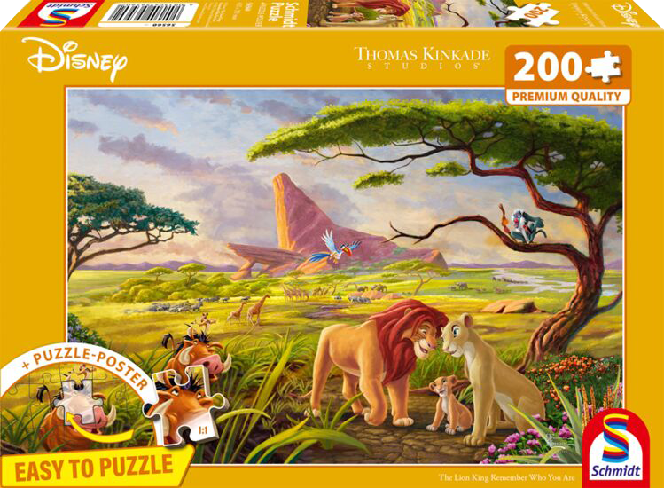 Disney, Lion King, 200 stukjes - De Dondersteen