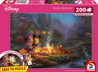 Disney, Mickey & Minnie, 200 stukjes - De Dondersteen