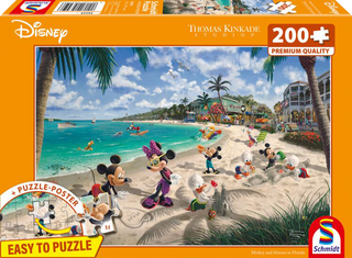 Disney, Mickey & Minnie in Florida, 200 stukjes - De Dondersteen