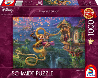 Disney, Rapunzel, Tangled up in Love, 1000 stukjes - De Dondersteen