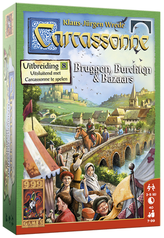 Carcassonne Bruggen, burchten en bazaars - De Dondersteen