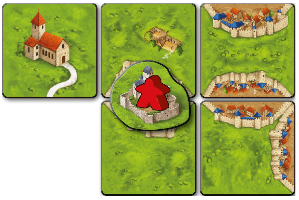 Carcassonne Bruggen, burchten en bazaars - De Dondersteen