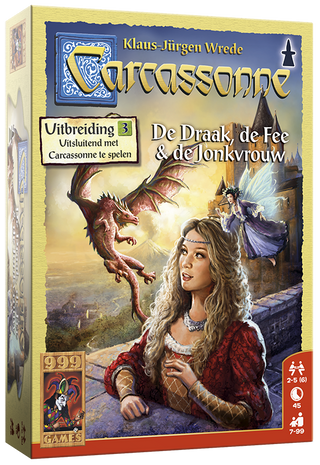 Carcassonne De Draak, de fee en de jonkvrouw - De Dondersteen