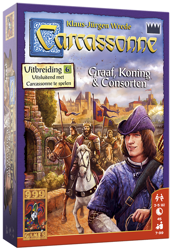 Carcassonne Graaf, Koning en Consorten