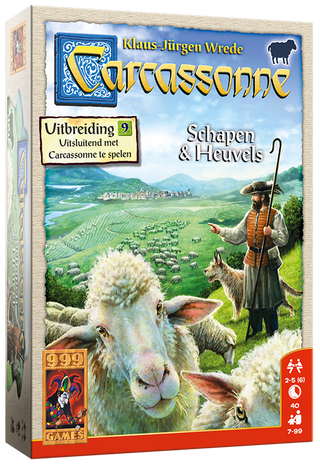 Carcassonne Schapen & Heuvels - De Dondersteen