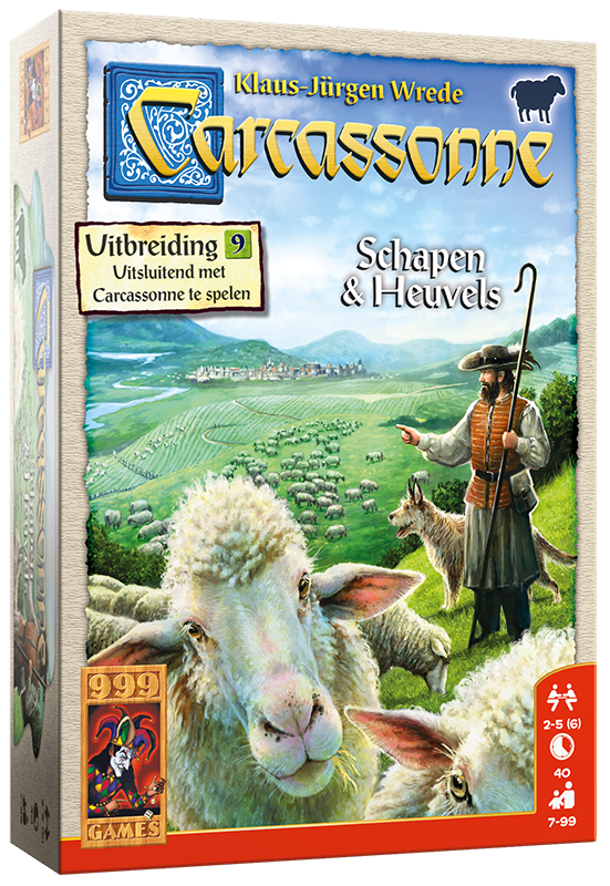 Carcassonne Schapen & Heuvels