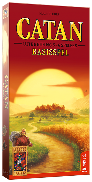 Catan Basisspel Uitbreiding 5/6 spelers - De Dondersteen