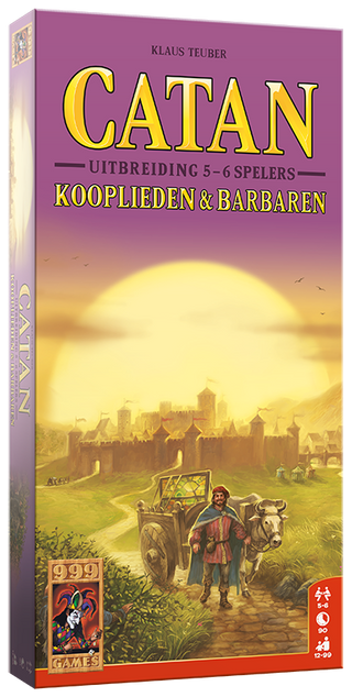 Catan Kooplieden en Barbaren uitbreiding 5/6 spelers - De Dondersteen