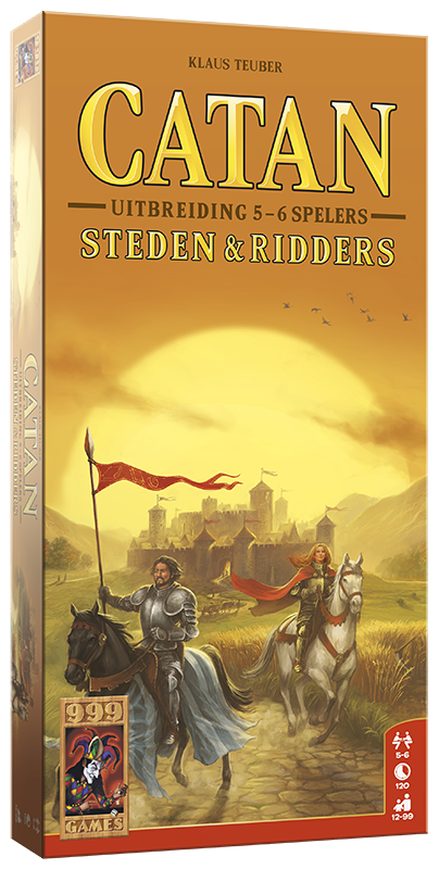 Catan Steden en Ridders uitbreiding 5/6 spelers - De Dondersteen