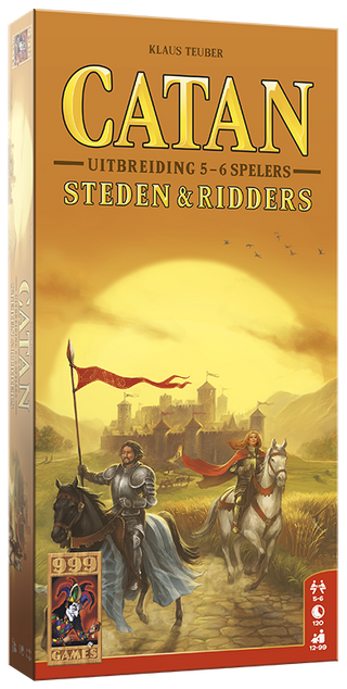 Catan Steden en Ridders uitbreiding 5/6 spelers - De Dondersteen