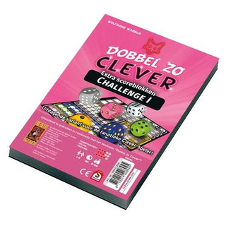 Dobbel zo Clever Challenge Scoreblok - De Dondersteen