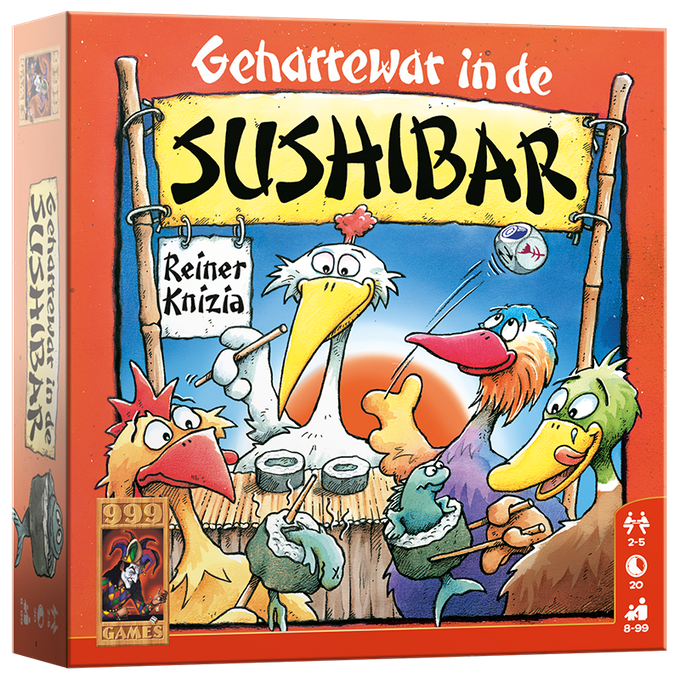 Geharrewar in de Sushibar - De Dondersteen