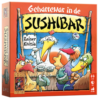 Geharrewar in de Sushibar - De Dondersteen