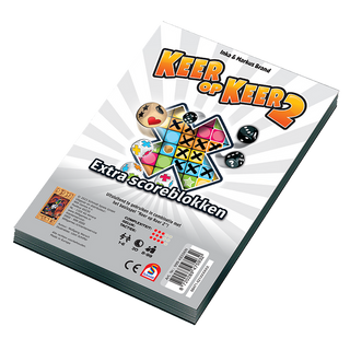 Keer op Keer 2 Scoreblok, 2 stuks Level 1 - De Dondersteen