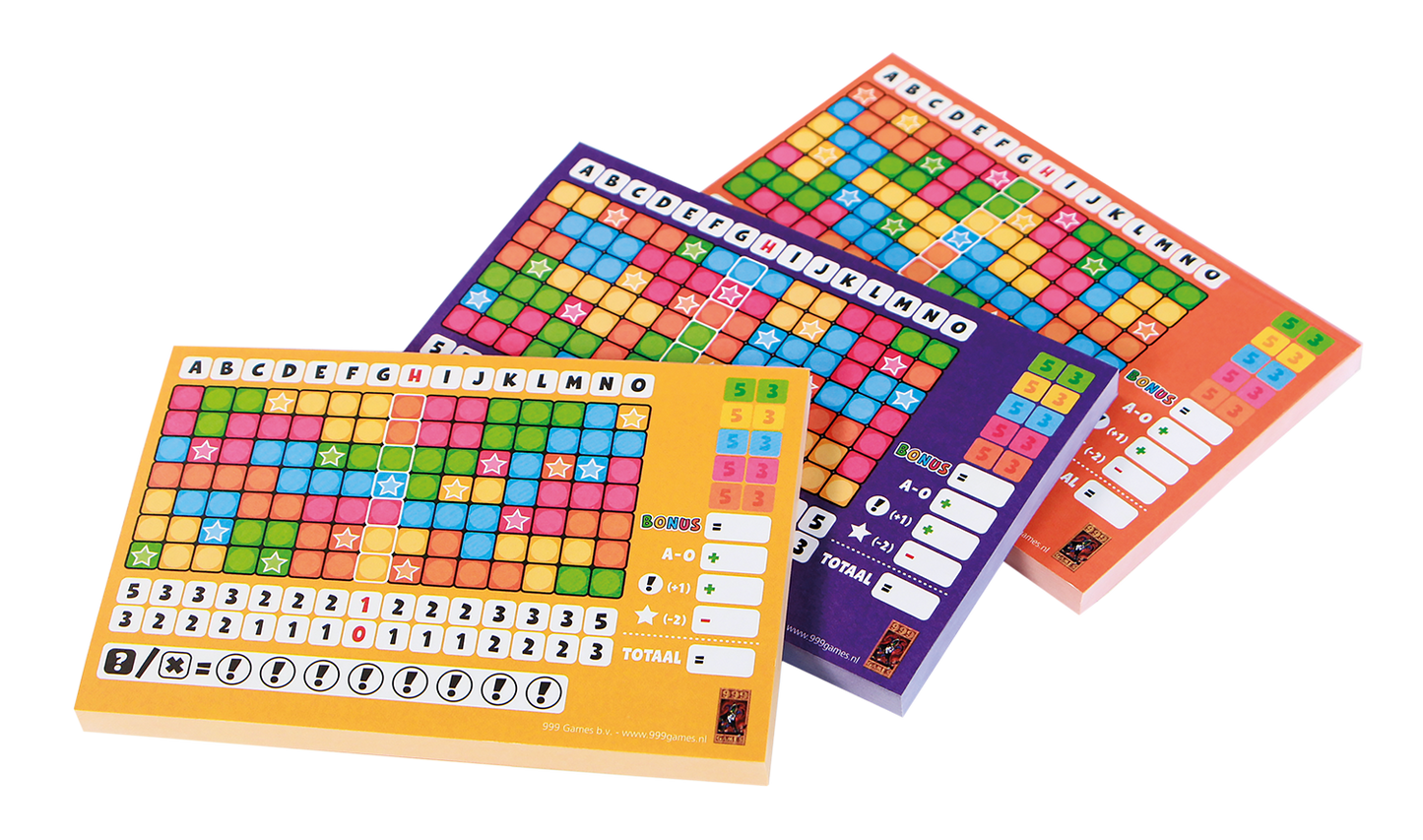 Keer op Keer Scoreblok 3 stuks Level 2, 3 en 4 - De Dondersteen