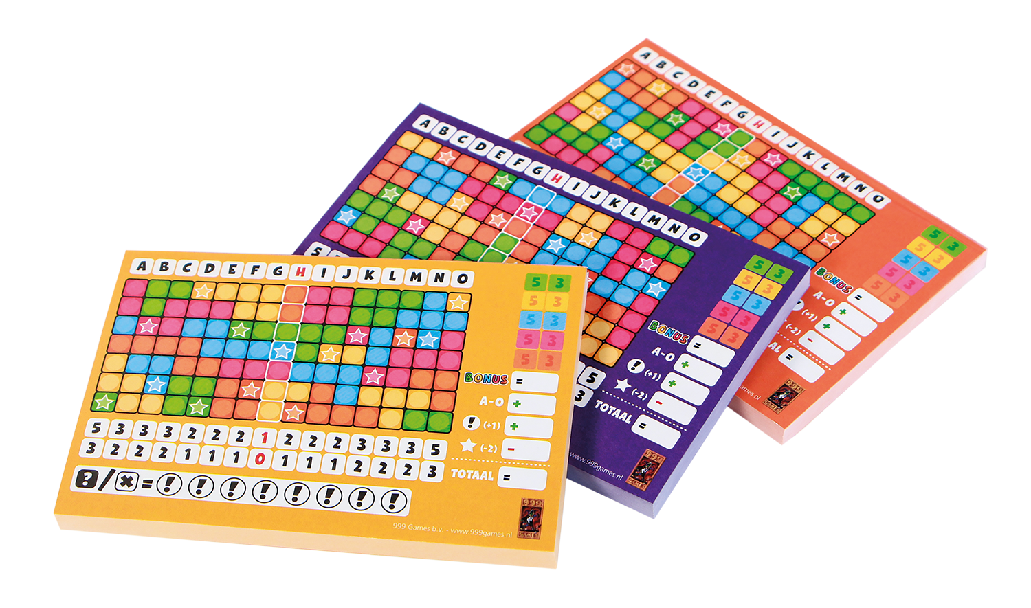 Keer op Keer Scoreblok 3 stuks Level 2, 3 en 4